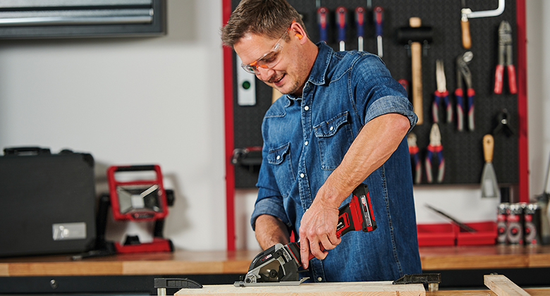 man working in a workshop